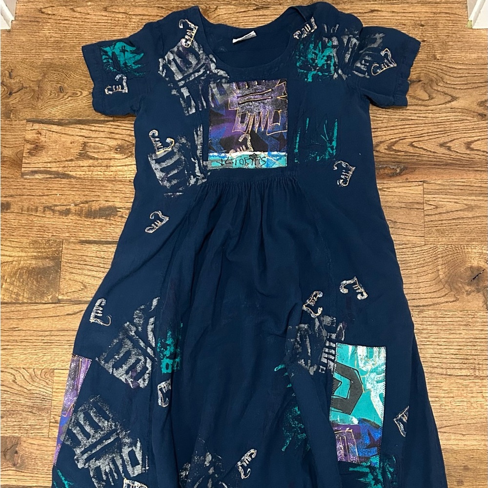 Vintage 80s Victorias TM dress Handmade